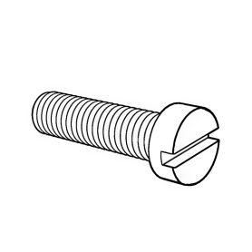 DIN84 一字圓柱頭機螺釘