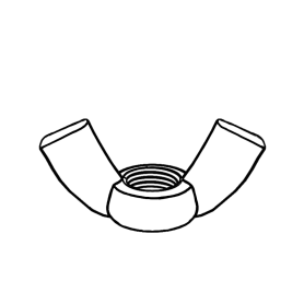 GB62.2方翼蝶形螺母